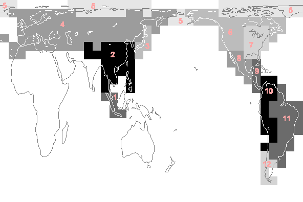 bumblebee regions